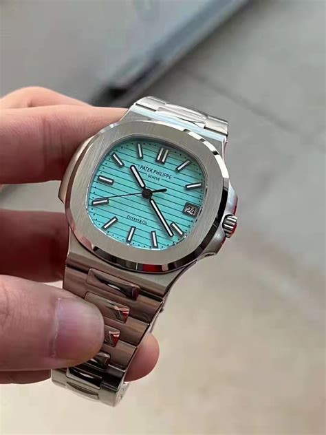 mens tiffany watch replica|tiffany patek watch color.